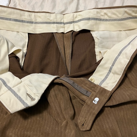 Dark khaki Berle pants 40 - Picture 3 of 11